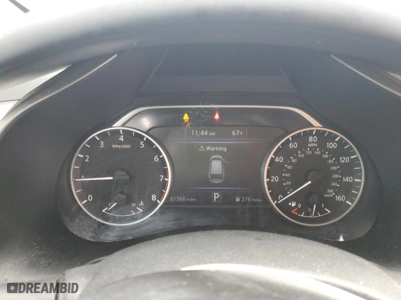 2019 Nissan Murano S with VIN 5N1AZ2MJXKN146321, listed as a Copart auction lot 44247935 with 81,368 mi miles and Salvage Title. Bid and sale history available at carsss.com. Image 9.