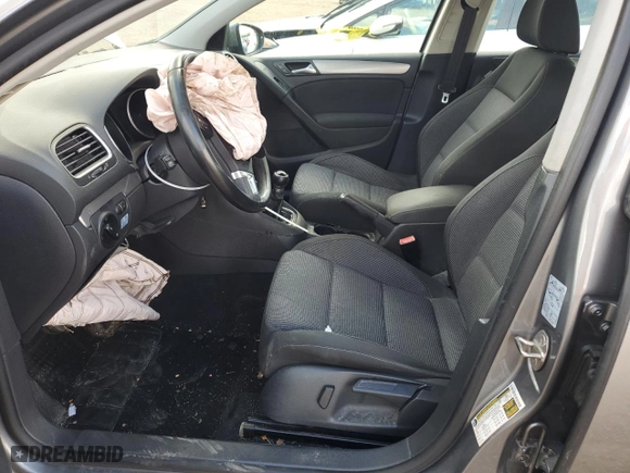 2013 Volkswagen Golf TDI w/Sunroof & Nav with VIN WVWNM7AJ0DW125559, listed as a Copart auction lot 50438254 with 73,133 mi miles and Salvage Title. Bid and sale history available at carsss.com. Image 7.