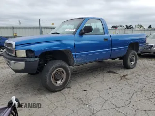 1998 Dodge 2500 with VIN 3B7KF26Z3WM221543, listed as a Copart auction lot 72395024 with 48,660 mi miles and Salvage Title. Bid and sale history available at DreamBid. Image 1.