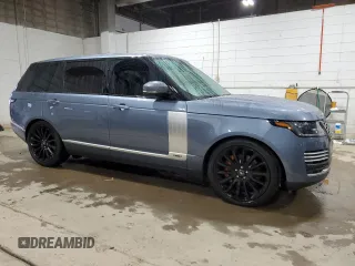 2019 Land Rover Range Rover z VIN SALGV5RE8KA519007, wystawiony jako Copart lot #81339944 z przebiegiem 55 158 mil mil oraz Szkoda całkowita • Salvage title. Historia ofert i sprzedaży dostępna na DreamBid. Obrazek 4.