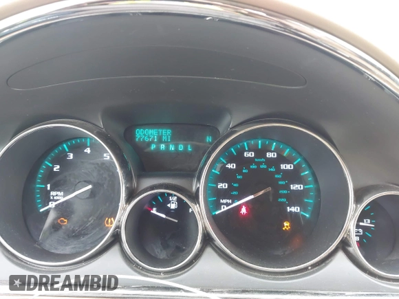 2017 Buick Enclave Leather with VIN 5GAKRBKD7HJ317839, listed as a IAAI auction lot 41758121 with 77,671 mi miles and . Bid and sale history available at DreamBid. Image 7.