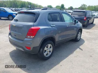 2020 Chevrolet Trax LT with VIN 3GNCJPSBXLL275553, listed as a IAAI auction lot 42244910 with 79,130 mi miles and . Bid and sale history available at DreamBid. Image 4.