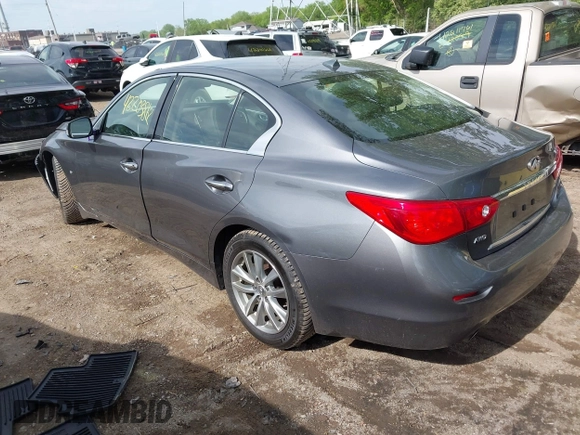2015 Infiniti Q50 Premium z VIN JN1BV7AR1FM398047, wystawiony jako IAAI lot #42203862 z przebiegiem 104 002 mil mil oraz . Historia ofert i sprzedaży dostępna na DreamBid. Obrazek 3.