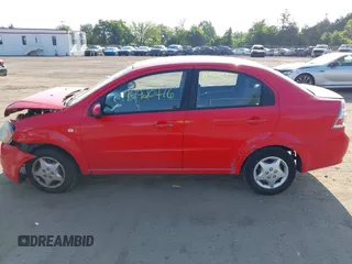 2007 Chevrolet Aveo LS with VIN KL1TD56617B045173, listed as a IAAI auction lot 42420476 with 88,524 mi miles and . Bid and sale history available at DreamBid. Image 15.