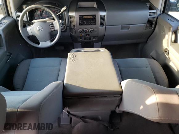 2005 Nissan Titan XE with VIN 1N6AA07A95N515022, listed as a Copart auction lot 53654225 with 208,460 mi miles and Salvage Title. Bid and sale history available at DreamBid. Image 8.