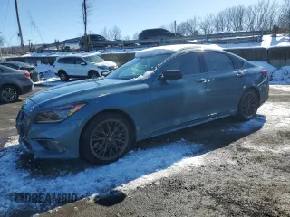 2018 Genesis G80 Sport z VIN KMHGN4JBXJU248625, wystawiony jako Copart lot #46357525 z przebiegiem 98 407 mil mil oraz Szkoda całkowita • Salvage title. Historia ofert i sprzedaży dostępna na DreamBid. Obrazek 1.