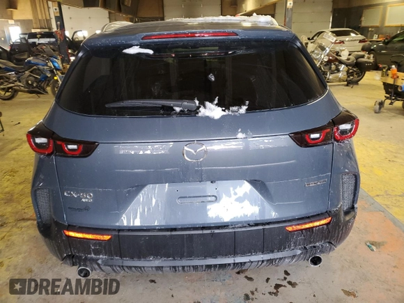 2024 Mazda CX-50 2.5 S Preferred Package with VIN 7MMVABBM8RN168161, listed as a Copart auction lot 45803465 with 12,191 mi miles and Salvage Title. Bid and sale history available at carsss.com. Image 6.