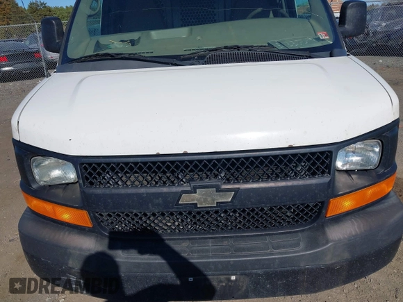 2012 Chevrolet Express Cargo with VIN 1GCWGFBA4C1201669, listed as a IAAI auction lot 41831558 with 267,255 mi miles and . Bid and sale history available at DreamBid. Image 6.
