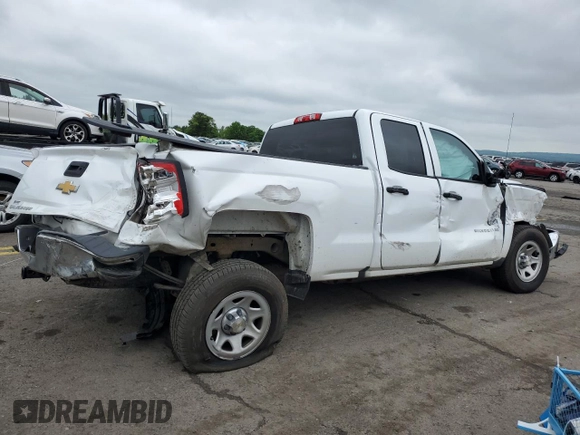 2018 Chevrolet Silverado 1500 Work Truck with VIN 1GCRCNEC3JZ296319, listed as a Copart auction lot 54670294 with 124,776 mi miles and Salvage Title. Bid and sale history available at carsss.com. Image 3.