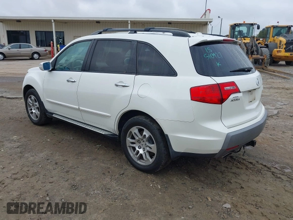 2009 Acura MDX Tech/Entertainment Pkg with VIN 2HNYD28429H510427, listed as a IAAI auction lot 40827236 with 299,747 mi miles. Bid and sale history available at carsss.com. Image 3.