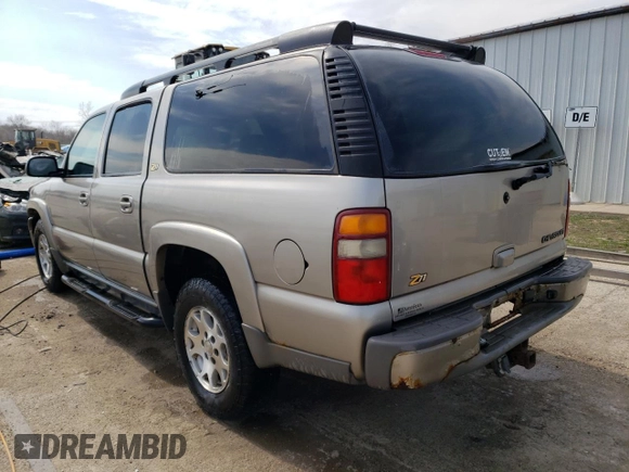 2001 Chevrolet Suburban LT z VIN 3GNFK16T91G263331, wystawiony jako Copart lot #47511634 z przebiegiem Nie podano mil oraz Szkoda całkowita • Salvage title. Historia ofert i sprzedaży dostępna na DreamBid. Obrazek 2.