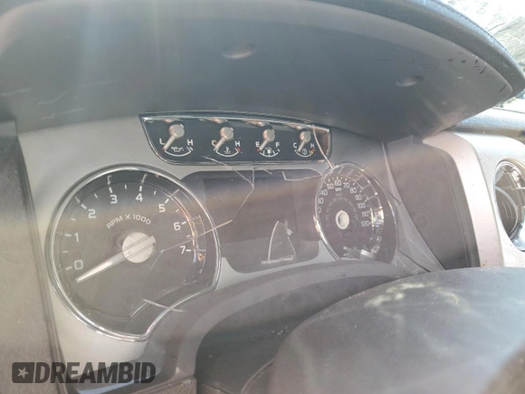 2012 Ford F-150 XL with VIN 1FTFW1ET1CFC10092, listed as a Copart auction lot 55639105 with Not provided miles and Salvage title. Bid and sale history available at DreamBid. Image 9.