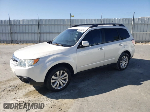 2012 Subaru Forester X Premium with VIN JF2SHADCXCH466523, listed as a Copart auction lot 61669735 with 168,184 mi miles and Salvage title. Bid and sale history available at DreamBid. Image 1.