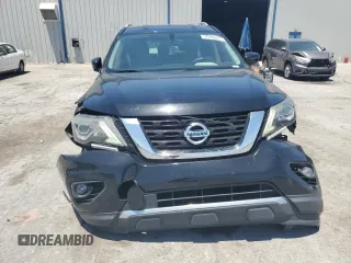 2018 Nissan Pathfinder SV with VIN 5N1DR2MN0JC629021, listed as a Copart auction lot 57286605 with 166,183 mi miles and Salvage title. Bid and sale history available at DreamBid. Image 5.