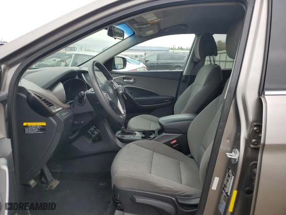 2017 Hyundai Santa Fe Sport 2.4L with VIN 5XYZTDLB1HG418494, listed as a Copart auction lot 53933345 with 120,282 mi miles and Salvage Title. Bid and sale history available at carsss.com. Image 7.
