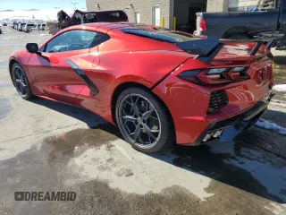 2022 Chevrolet Corvette 3LT z VIN 1G1YC2D48N5112678, wystawiony jako Copart lot #46190125 z przebiegiem 1 518 mil mil oraz Szkoda całkowita • Salvage title. Historia ofert i sprzedaży dostępna na DreamBid. Obrazek 2.
