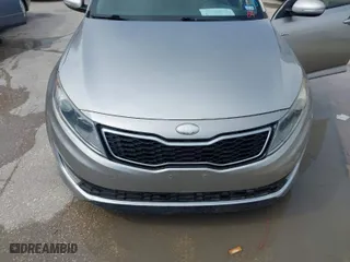 2013 Kia Optima Hybrid EX with VIN KNAGM4ADXD5039535, listed as a IAAI auction lot 41886125 with 1 mi miles. Bid and sale history available at carsss.com. Image 6.