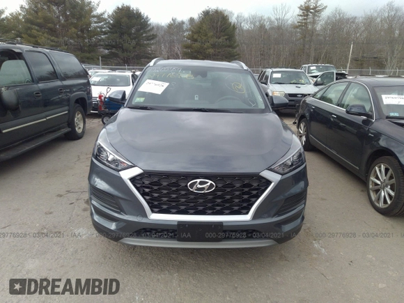 2019 Hyundai Tucson Ultimate with VIN KM8J3CAL1KU899836, listed as a IAAI auction lot 29776928 with 12,055 mi miles. Bid and sale history available at carsss.com. Image 6.