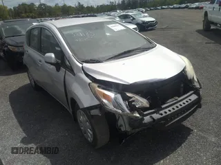 2014 Nissan Note SV with VIN 3N1CE2CP7EL381183, listed as a IAAI auction lot 41585753 with 117,493 mi miles and . Bid and sale history available at DreamBid. Image 1.