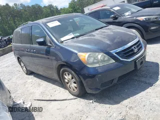 2010 Honda Odyssey EX-L with VIN 5FNRL3H71AB003462, listed as a IAAI auction lot 42200334 with 199,206 mi miles. Bid and sale history available at carsss.com. Image 1.
