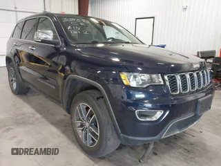 2018 Jeep Grand Cherokee Limited with VIN 1C4RJFBG4JC334582, listed as a IAAI auction lot 42137075 with 57,400 mi miles and . Bid and sale history available at DreamBid. Image 1.