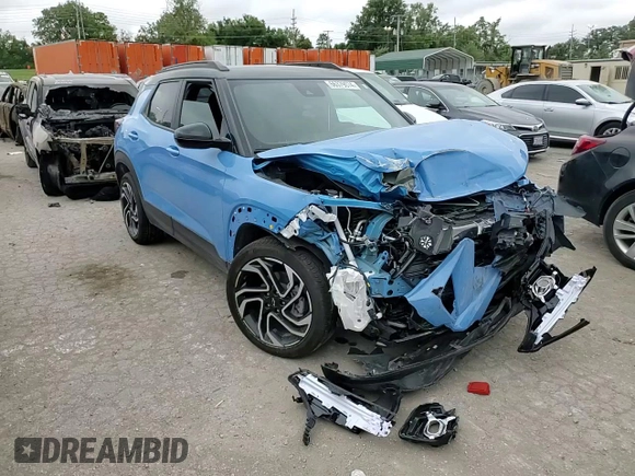 2024 Chevrolet TrailBlazer RS with VIN KL79MTSL2RB087208, listed as a Copart auction lot 66379074 with Not Provided miles and Salvage Title. Bid and sale history available at DreamBid. Image 11.