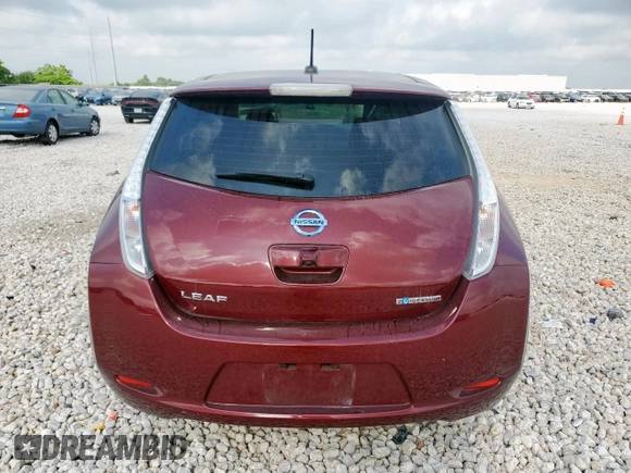 2016 Nissan LEAF S z VIN 1N4BZ0CP7GC312886, wystawiony jako Copart lot #57893505 z przebiegiem Nie podano mil oraz Szkoda całkowita • Salvage title. Historia ofert i sprzedaży dostępna na DreamBid. Obrazek 6.
