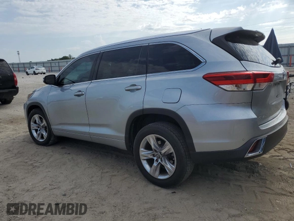 2018 Toyota Highlander Limited with VIN 5TDYZRFH6JS246060, listed as a Copart auction lot 56359525 with 196,151 mi miles and Salvage title. Bid and sale history available at DreamBid. Image 2.