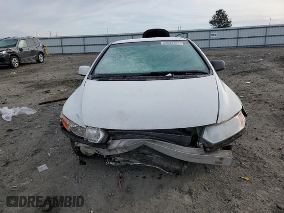 2006 Honda Civic Cpe LX with VIN 2HGFG11636H548675, listed as a Copart auction lot 43033785 with 289,976 mi miles and Salvage Title. Bid and sale history available at carsss.com. Image 5.