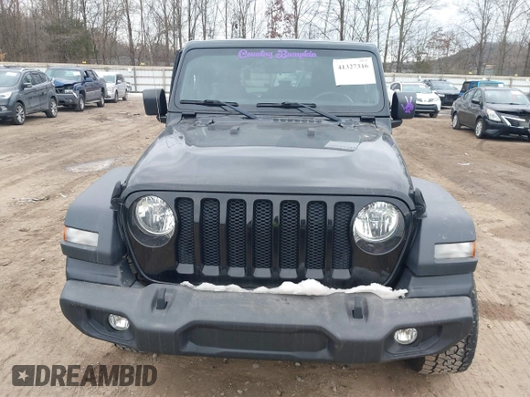 2018 Jeep Wrangler Sport S with VIN 1C4GJXAG0JW224562, listed as a IAAI auction lot 41327316 with 68,761 mi miles and . Bid and sale history available at DreamBid. Image 12.