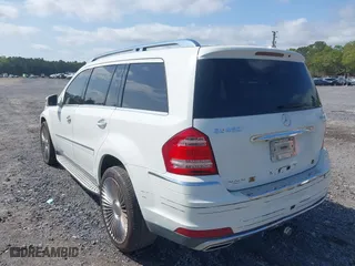 2011 Mercedes-Benz GL-Class GL 450 with VIN 4JGBF7BE2BA679626, listed as a IAAI auction lot 41937523 with 112,808 mi miles. Bid and sale history available at carsss.com. Image 3.