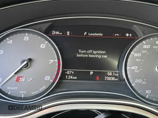 2016 Audi S7 with VIN WAUW2AFCXGN015062, listed as a Copart auction lot 80297524 with 73,930 mi miles and Clean Title. Bid and sale history available at carsss.com. Image 8.