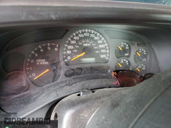 2003 Chevrolet Silverado 1500 with VIN 1GCEC14X63Z179722, listed as a Copart auction lot 49253475 with Not Provided miles and Salvage Title. Bid and sale history available at carsss.com. Image 9.