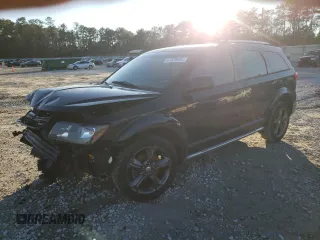 2015 Dodge Journey Crossroad with VIN 3C4PDCGB9FT530295, listed as a Copart auction lot 41378655 with 112,038 mi miles and Salvage Title. Bid and sale history available at DreamBid. Image 1.