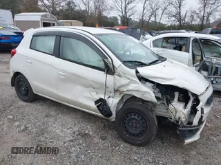 2020 Mitsubishi Mirage ES z VIN ML32A3HJXLH006451, wystawiony jako IAAI lot #41115592 z przebiegiem 129 627 mil mil oraz . Historia ofert i sprzedaży dostępna na DreamBid. Obrazek 1.