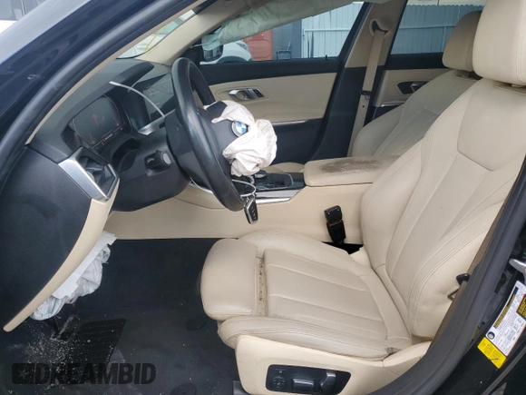 2019 BMW 3 Series 330i with VIN 3MW5R1J58K8A03925, listed as a Copart auction lot 73249094 with 85,303 mi miles and Non Repairable. Bid and sale history available at carsss.com. Image 7.