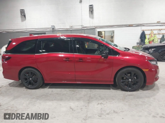 2023 Honda Odyssey Sport z VIN 5FNRL6H75PB054893, wystawiony jako IAAI lot #41984321 z przebiegiem 17 383 mil mil oraz . Historia ofert i sprzedaży dostępna na DreamBid. Obrazek 13.