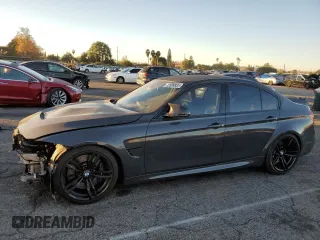 2016 BMW M3 with VIN WBS8M9C59G5D30991, listed as a Copart auction lot 72089932 with 75,583 mi miles. Bid and sale history available at carsss.com. Image 1.