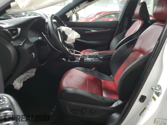 2023 Infiniti QX50 Sport with VIN 3PCAJ5FB2PF116724, listed as a Copart auction lot 88275485 with Not Provided miles and Salvage Title. Bid and sale history available at DreamBid. Image 7.