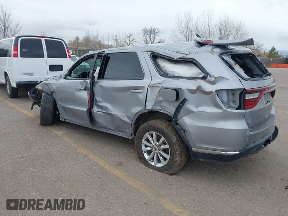 2020 Dodge Durango Pursuit with VIN 1C4SDJFT6LC381571, listed as a IAAI auction lot 41717398 with 96,063 mi miles and . Bid and sale history available at DreamBid. Image 3.
