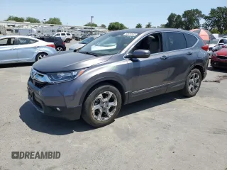 2019 Honda CR-V EX z VIN 5J6RW1H54KA028919, wystawiony jako Copart lot #58959835 z przebiegiem 19 328 mil mil oraz Szkoda całkowita • Salvage title. Historia ofert i sprzedaży dostępna na DreamBid. Obrazek 1.