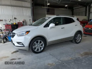 2017 Buick Encore Essence with VIN KL4CJGSB2HB027258, listed as a Copart auction lot 52407355 with 122,348 mi miles and Salvage Title. Bid and sale history available at carsss.com. Image 1.