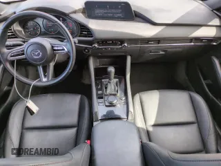2019 Mazda 3 with VIN JM1BPBJM7K1140562, listed as a Copart auction lot 48569325 with 46,510 mi miles and Salvage title. Bid and sale history available at DreamBid. Image 8.