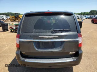 2016 Chrysler Town & Country Touring with VIN 2C4RC1BG8GR110695, listed as a Copart auction lot 53125305 with 75,752 mi miles and Salvage Title. Bid and sale history available at carsss.com. Image 6.
