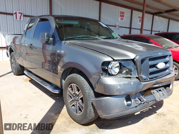 2007 Ford F-150 STX with VIN 1FTRX12W87FA59895, listed as a IAAI auction lot 41918166 with 193,851 mi miles and . Bid and sale history available at DreamBid. Image 1.