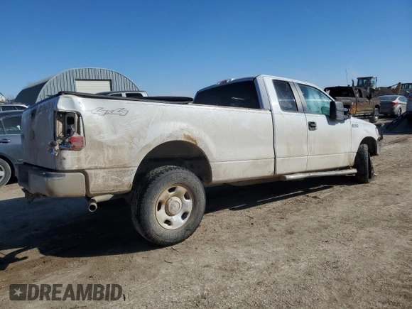 2007 Ford F-150 XL with VIN 1FTVX14577NA63235, listed as a Copart auction lot 47297735 with Not Provided miles and Salvage Title. Bid and sale history available at carsss.com. Image 3.