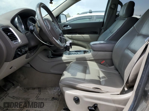 2013 Dodge Durango Crew with VIN 1C4RDJDG7DC554102, listed as a Copart auction lot 54045335 with 228,176 mi miles and Salvage Title. Bid and sale history available at DreamBid. Image 7.