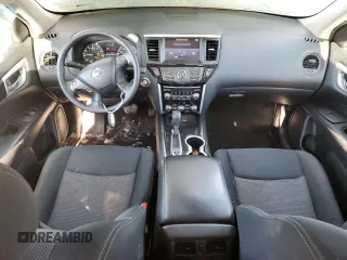 2019 Nissan Pathfinder S with VIN 5N1DR2MM5KC599006, listed as a Copart auction lot 44406955 with 89,593 mi miles and Salvage Title. Bid and sale history available at carsss.com. Image 8.