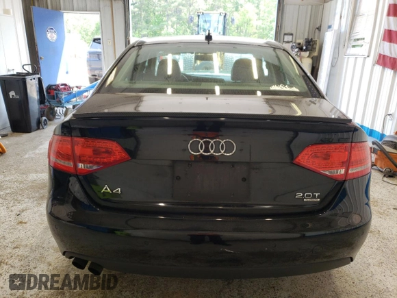 2010 Audi A4 Premium Plus with VIN WAUFFAFL5AN020682, listed as a Copart auction lot 59875725 with 148,889 mi miles and Salvage title. Bid and sale history available at DreamBid. Image 6.