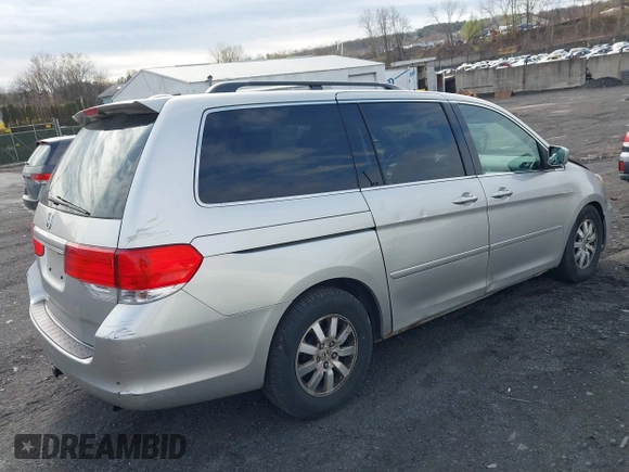 2008 Honda Odyssey EX-L with VIN 5FNRL387X8B075951, listed as a IAAI auction lot 42031880 with 190,233 mi miles. Bid and sale history available at carsss.com. Image 4.